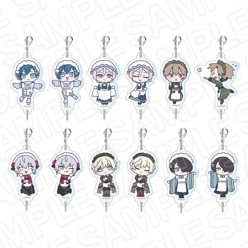 『BOYS be MAID!~御曹司メイドボーイ部の日日~』つながるアクリルキーホルダー(ランダム) メイド服 デフォルメ vol.2 セット