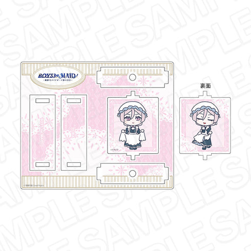 『BOYS be MAID!~御曹司メイドボーイ部の日日~』くるくるアクリルスタンド 妃崎 余花 メイド服 デフォルメ vol.2