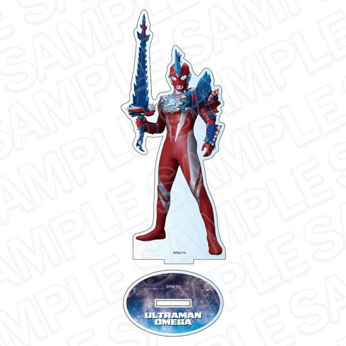 『ウルトラマンシリーズ』アクリルフィギュア ウルトラマンオメガ レキネスアーマー CAFE STAND ver.