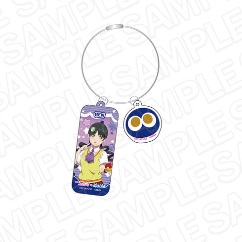 『ラブライブ!スーパースター!!×ぷよぷよ』ワイヤーキーホルダー 葉月 恋