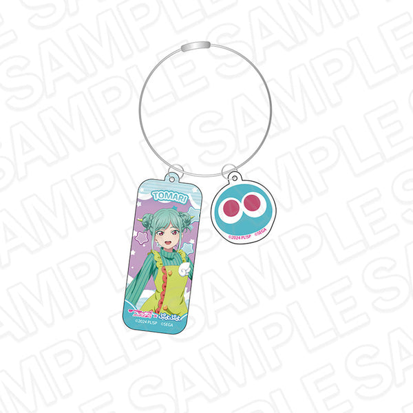 『ラブライブ!スーパースター!!×ぷよぷよ』ワイヤーキーホルダー 鬼塚冬毬