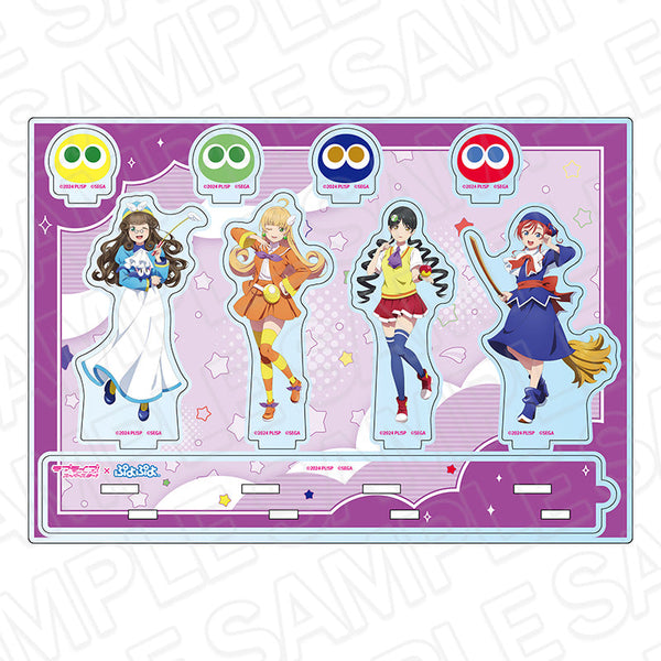 『ラブライブ!スーパースター!!×ぷよぷよ』アクリルジオラマ B