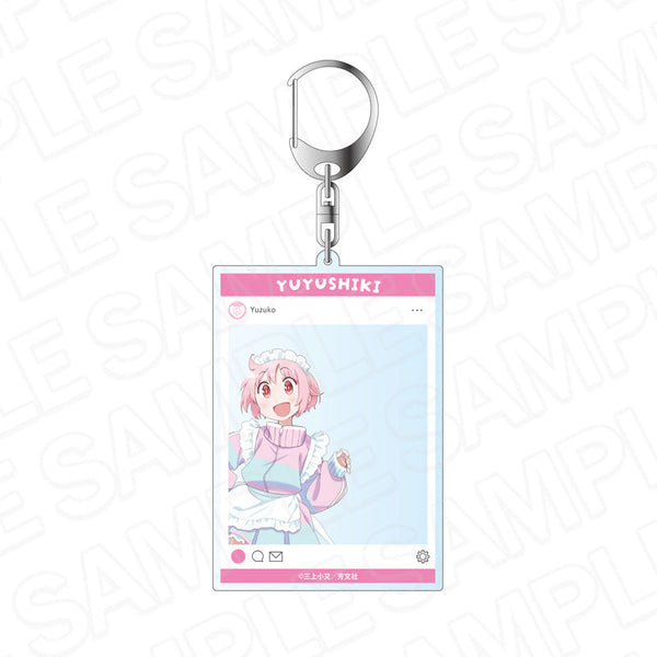 『ゆゆ式』SNS風アクリルキーホルダー 野々原ゆずこ ジャージメイド ver.