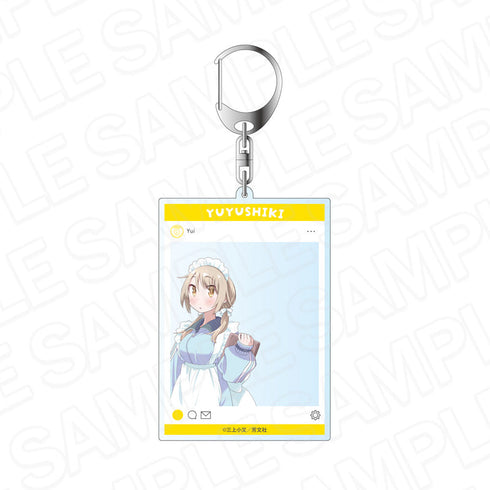 『ゆゆ式』SNS風アクリルキーホルダー 櫟井唯 ジャージメイド ver.