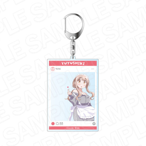 『ゆゆ式』SNS風アクリルキーホルダー 松本頼子 ジャージメイド ver.