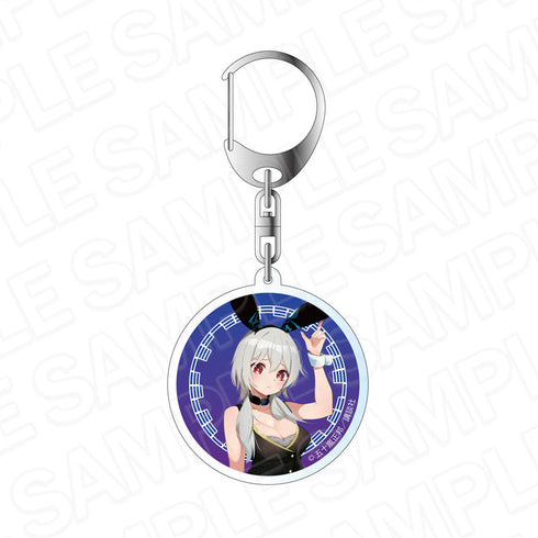 『真夜中ハートチューン』アクリルキーホルダー 霧乃イコ バニー ver.