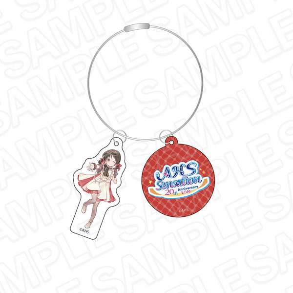 『AHSキャラクターズ』ワイヤーキーホルダー 歌愛ユキ 20th anniversary Live ver.