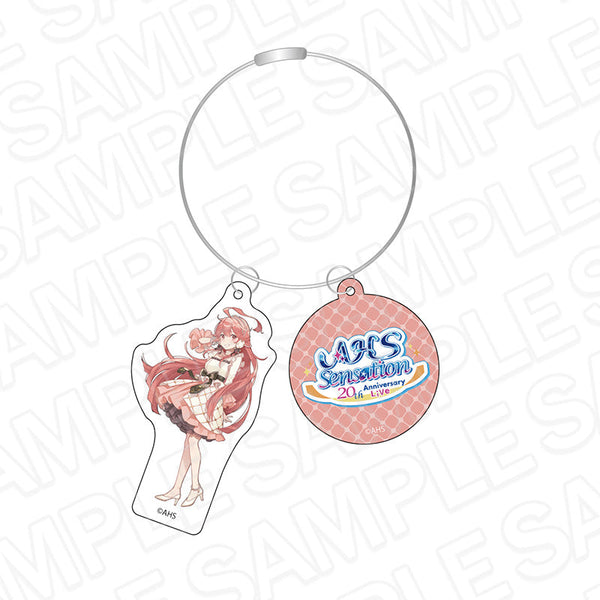 『AHSキャラクターズ』ワイヤーキーホルダー miki 20th anniversary Live ver.