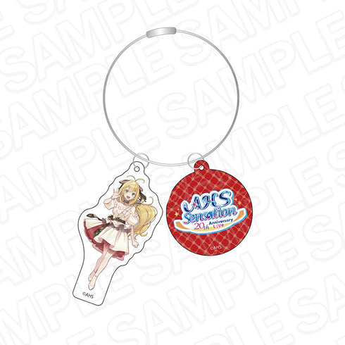 『AHSキャラクターズ』ワイヤーキーホルダー 弦巻マキ 20th anniversary Live ver.