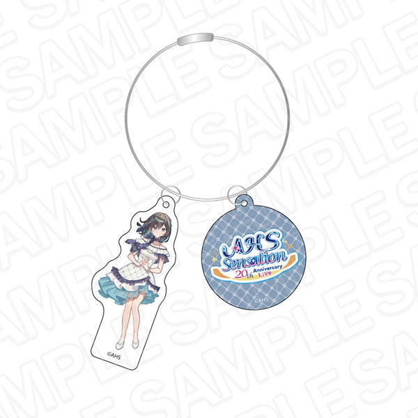 『AHSキャラクターズ』ワイヤーキーホルダー 宮舞モカ 20th anniversary Live ver.