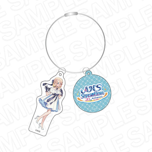 『AHSキャラクターズ』ワイヤーキーホルダー 桜乃そら 20th anniversary Live ver.