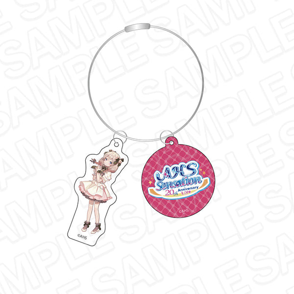 『AHSキャラクターズ』ワイヤーキーホルダー 彩澄しゅお 20th anniversary Live ver.