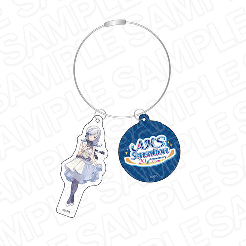 『AHSキャラクターズ』ワイヤーキーホルダー 彩澄りりせ 20th anniversary Live ver.