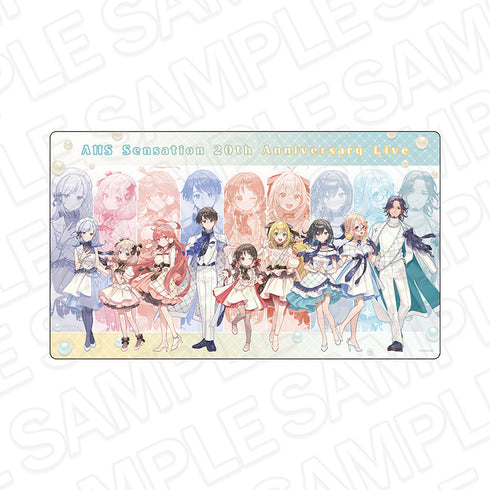 『AHSキャラクターズ』ラバーデスクマット 20th anniversary Live ver.