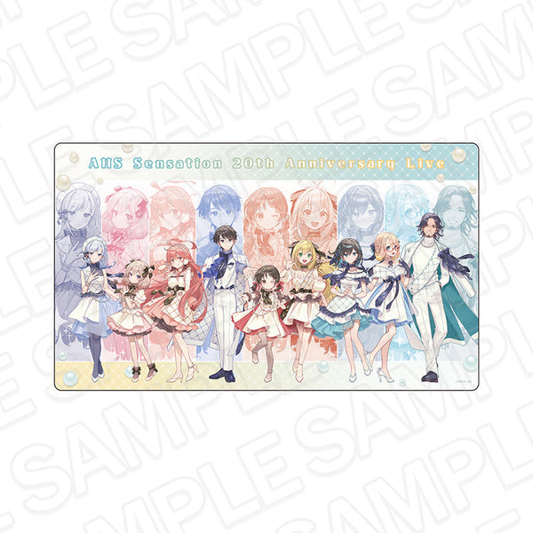 『AHSキャラクターズ』ラバーデスクマット 20th anniversary Live ver.