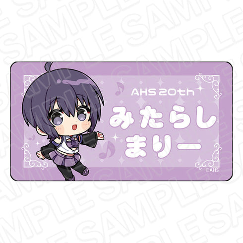 『AHSキャラクターズ』アクリルネームバッジ 御手師マリー ミニキャラ ver.