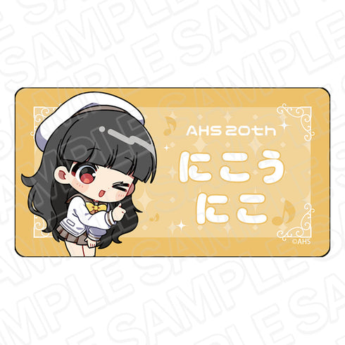 『AHSキャラクターズ』アクリルネームバッジ 仁光ニコ ミニキャラ ver.