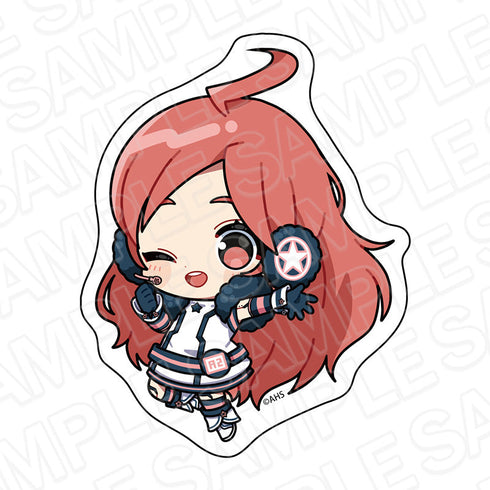 『AHSキャラクターズ』ダイカットステッカー miki ミニキャラ ver.