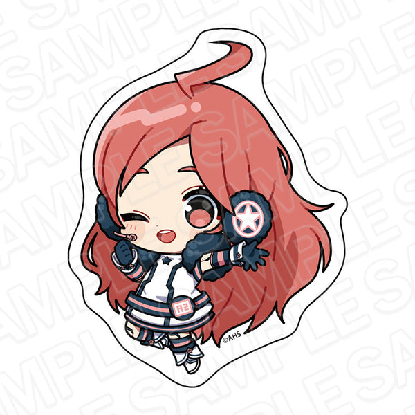 『AHSキャラクターズ』ダイカットステッカー miki ミニキャラ ver.