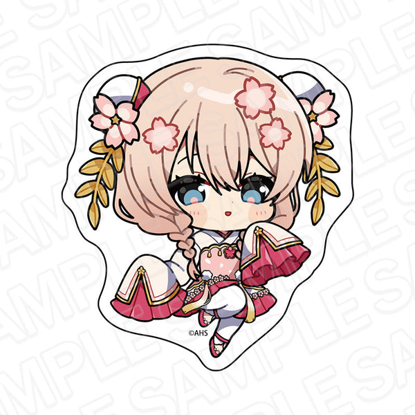 『AHSキャラクターズ』ダイカットステッカー 彩澄しゅお ミニキャラ ver.