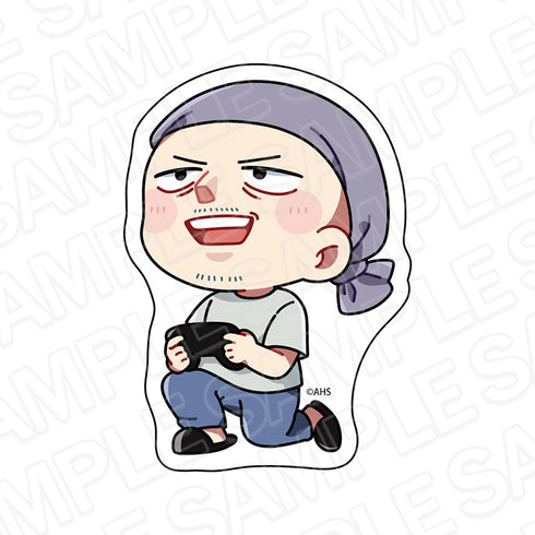 『AHSキャラクターズ』ダイカットステッカー タオルの人 ミニキャラ ver.