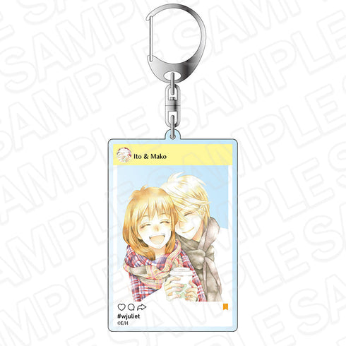 『Wジュリエット』SNS風アクリルキーホルダー Winter