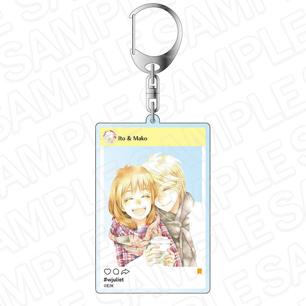 『Wジュリエット』SNS風アクリルキーホルダー Winter
