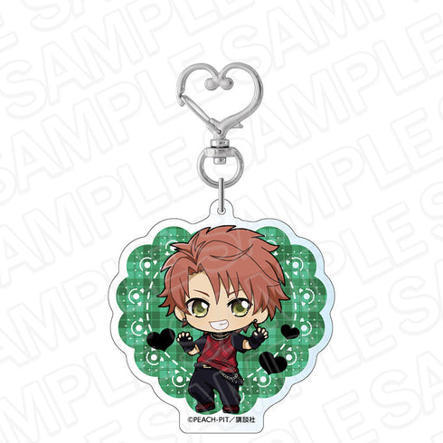 『しゅごキャラ!』ホログラムキーホルダー 相馬空海 チェックスタイル デフォルメ ver.