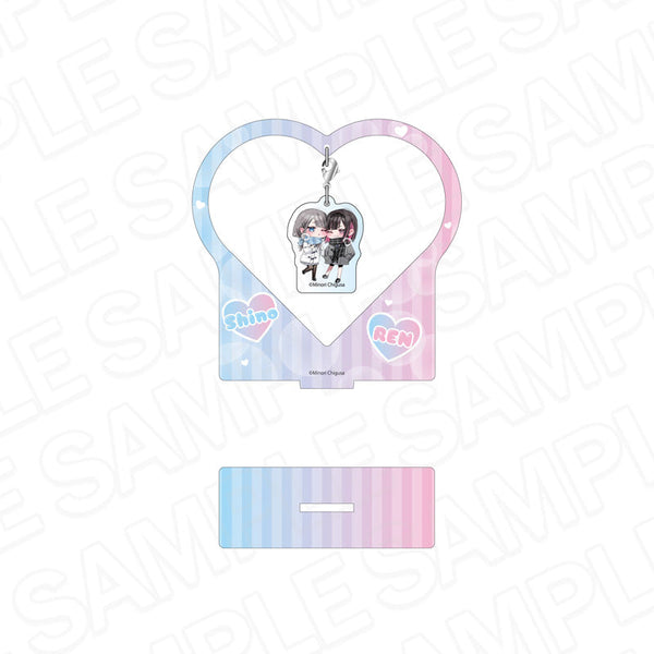 『志乃と恋』ふらふらアクリルスタンド 志乃&恋 マフラー デフォルメ ver.