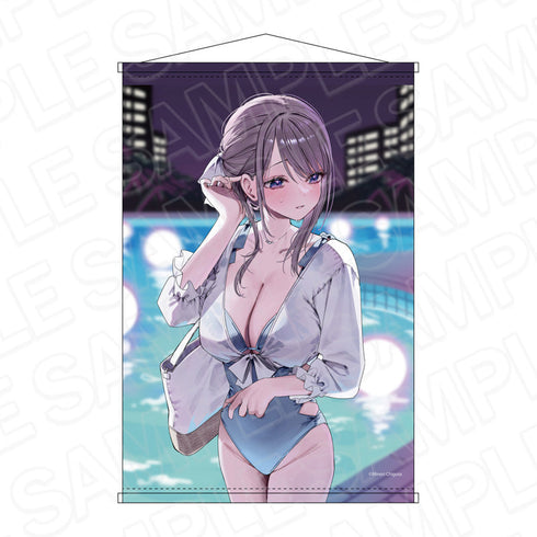 『志乃と恋』B2タペストリー 志乃 ナイトプール ver.