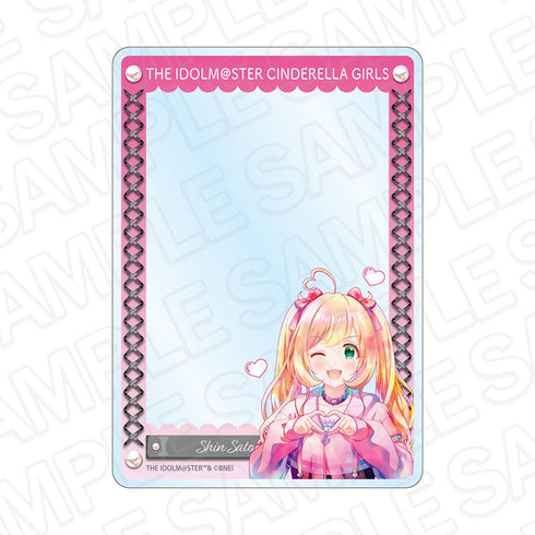 『アイドルマスター シンデレラガールズ』硬質カードケース PALE TONE series 佐藤心 サブカルファッション ver.