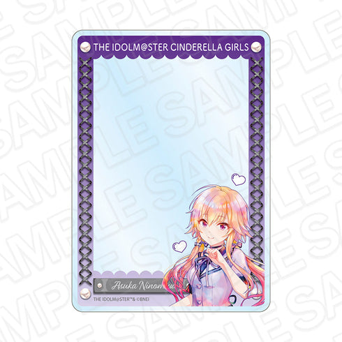 『アイドルマスター シンデレラガールズ』硬質カードケース PALE TONE series 二宮飛鳥 サブカルファッション ver.