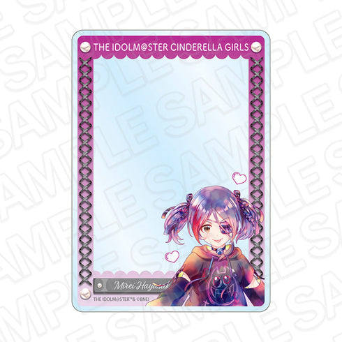 『アイドルマスター シンデレラガールズ』硬質カードケース PALE TONE series 早坂美玲 サブカルファッション ver.