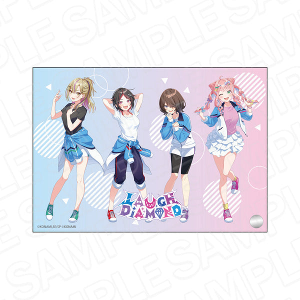 『シャインポスト』ミニアクリルアート LAUGH DiAMOND