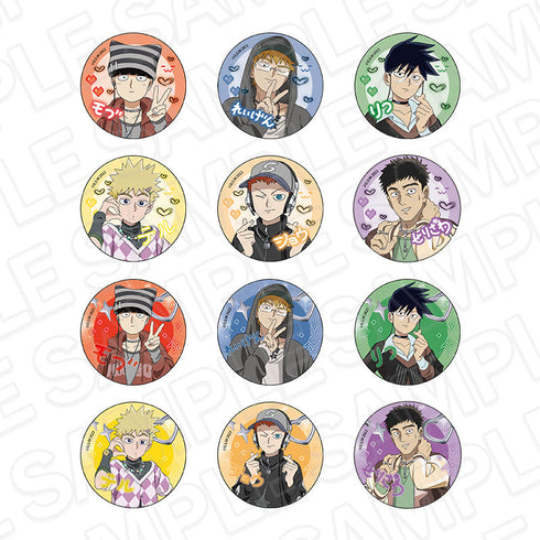 『モブサイコ100』カンバッジ(ランダム) プリントシール風 ver. セット