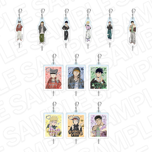 『モブサイコ100』つながるアクリルキーホルダー(ランダム) プリントシール風 ver. セット