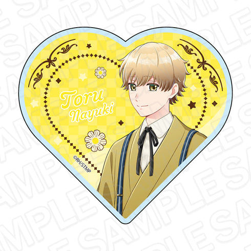 『スタミュ 高校星歌劇』ハート型アクリルブロック 那雪透 モダン ver.