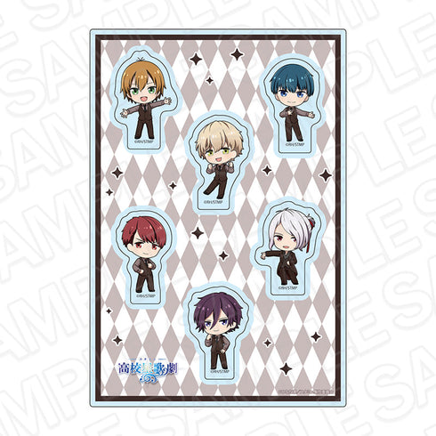『スタミュ 高校星歌劇』カスタムアクリルパーツ A デフォルメ ver.