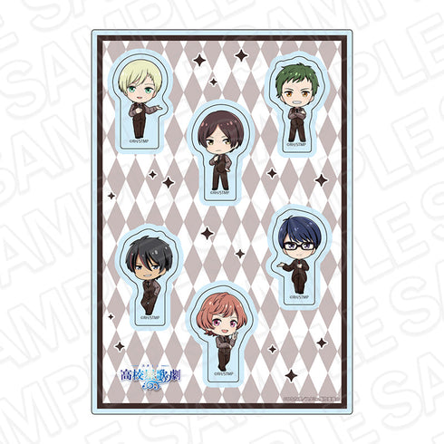 『スタミュ 高校星歌劇』カスタムアクリルパーツ B デフォルメ ver.