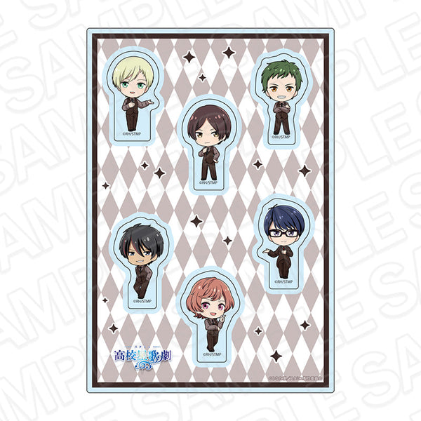 『スタミュ 高校星歌劇』カスタムアクリルパーツ B デフォルメ ver.