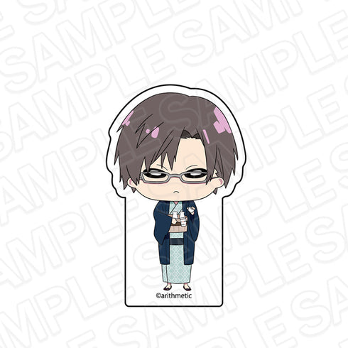 『DYNAMIC CHORD』ダイカットアクリルブロック 加賀真実 CAFE ver.