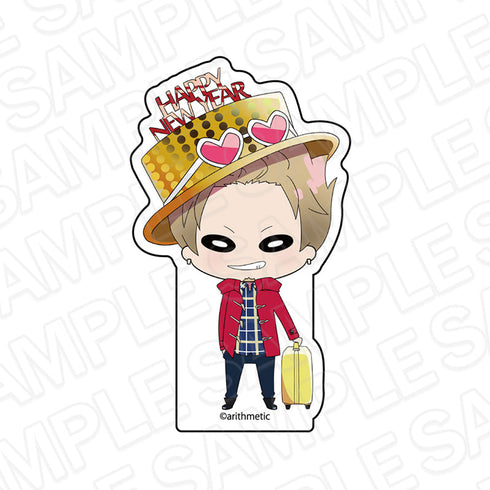 『DYNAMIC CHORD』ダイカットアクリルブロック 相模原龍雄 CAFE ver.