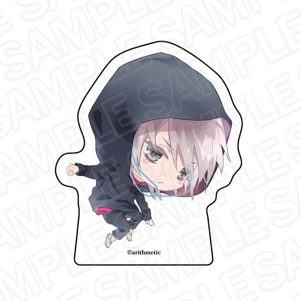 『Blackish House』ダイカットアクリルブロック 結城 那由多 CAFE ver.