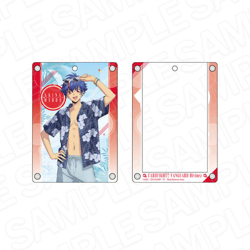 『カードファイト!! ヴァンガード Divinez デラックス決勝編』アクリルパスケース 明導アキナ バカンス ver.