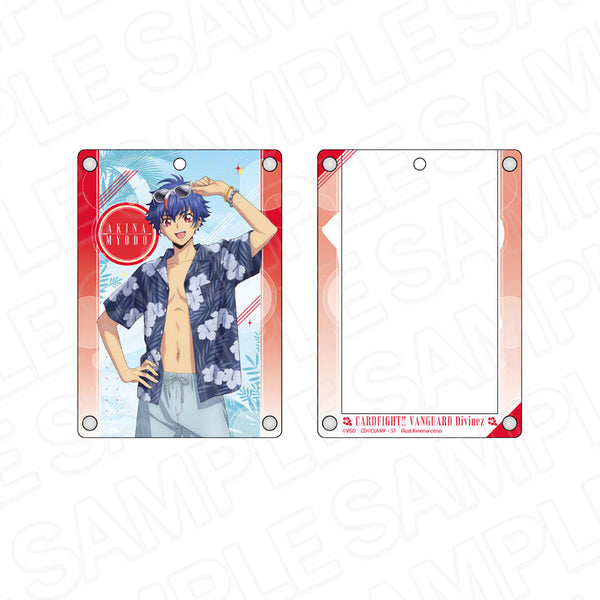 『カードファイト!! ヴァンガード Divinez デラックス決勝編』アクリルパスケース 明導アキナ バカンス ver.