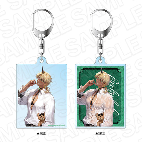 『地獄のどこが悪い?-What in "HELL" is bad?-』チェンジングアクリルキーホルダー ベルゼブブ アイドル ver.