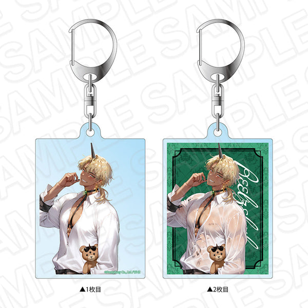 『地獄のどこが悪い?-What in "HELL" is bad?-』チェンジングアクリルキーホルダー ベルゼブブ アイドル ver.