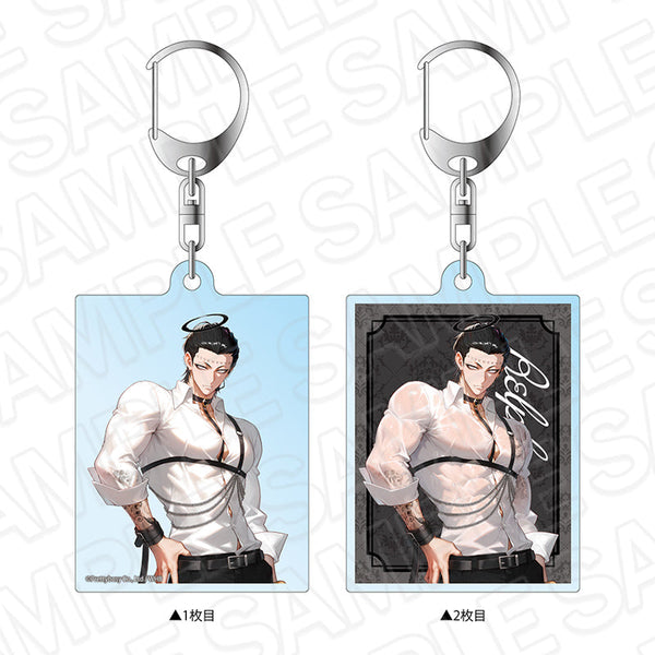 『地獄のどこが悪い?-What in "HELL" is bad?-』チェンジングアクリルキーホルダー ベルフェゴール アイドル ver.