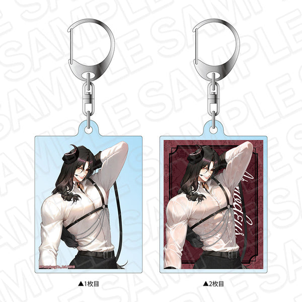 『地獄のどこが悪い?-What in "HELL" is bad?-』チェンジングアクリルキーホルダー アスモデウス アイドル ver.