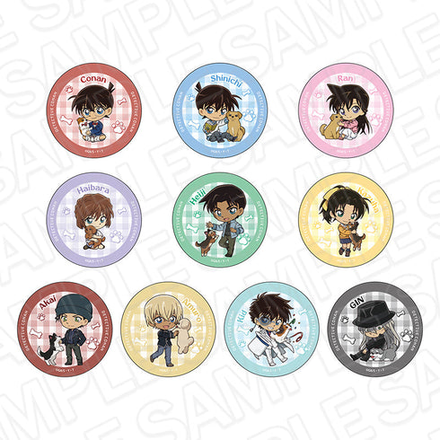 『名探偵コナン』カンバッジ(ブラインド) デフォルメいぬ ver.2 BOX